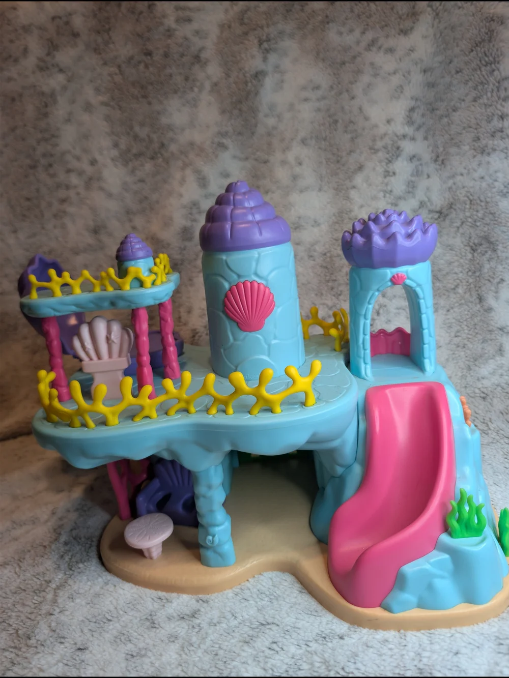 Vintage Lakeshore Learning Under The Sea Mermaid Palace Playset